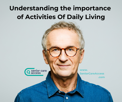 Ageing the importance of understanding ADLs